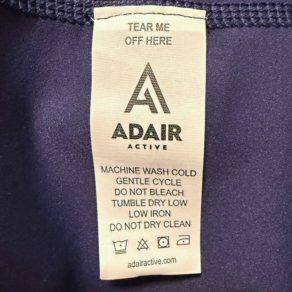 Adair Active XL Skort Blue Pleated Athletic Tennis Golf Skirt Womens Extra Large - Picture 6 of 6